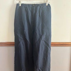 Men's CAMO Navy Blue Linen Pants